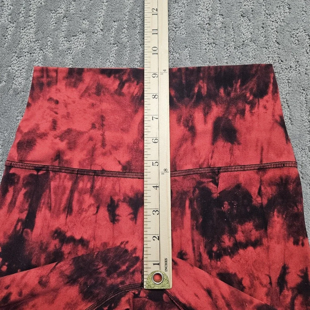 Lululemon Align Pant II 25" Game Day Red Black Multi 4 - Picture 5 of 9